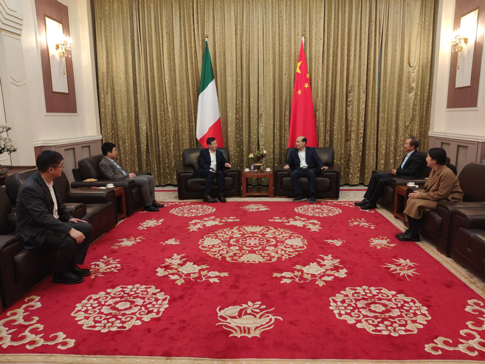 HIT Party Secretary Chen Jie leads delegation to Italy and France