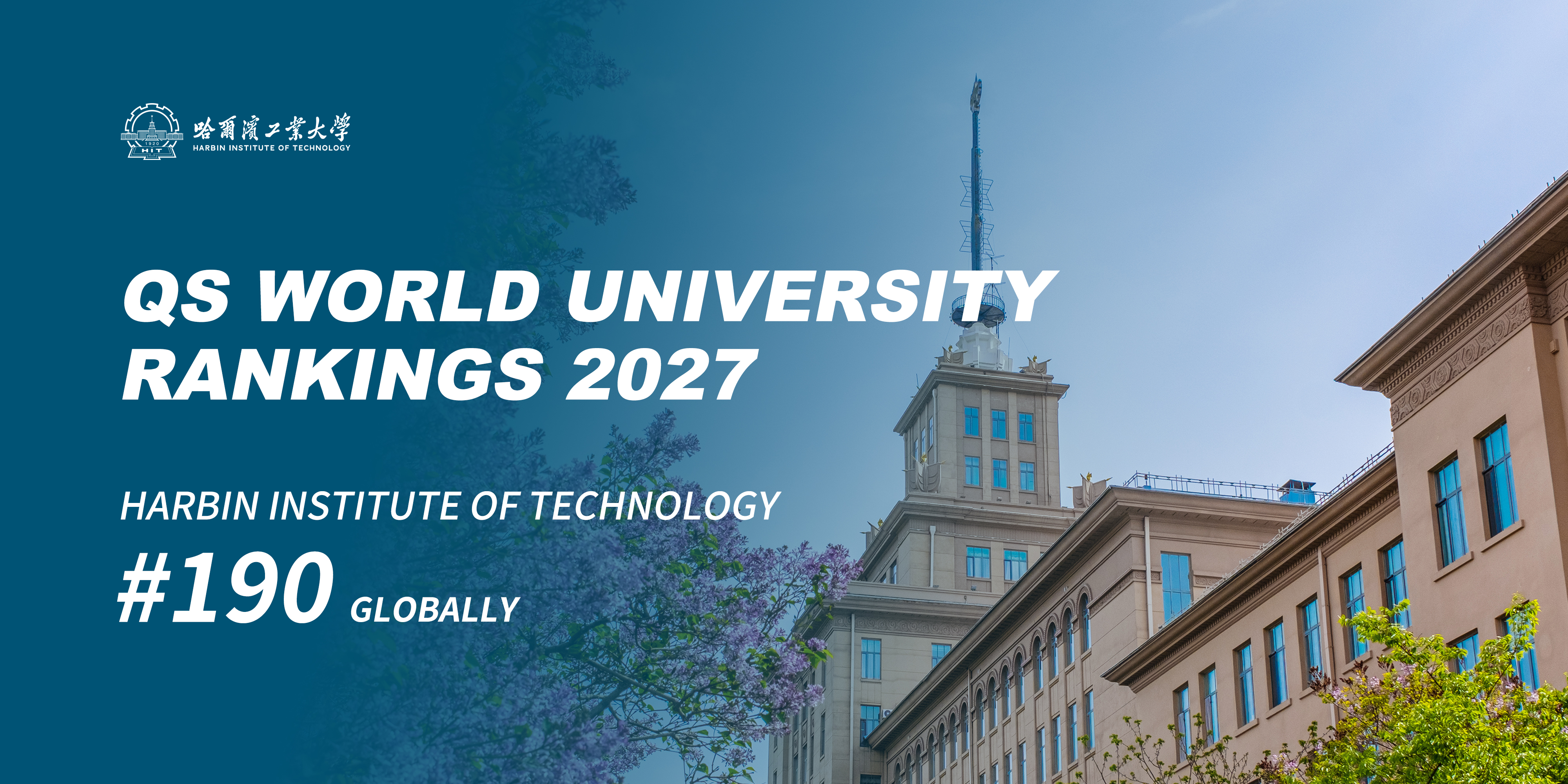 HIT ranks 190th in 2027 QS World University Rankings 