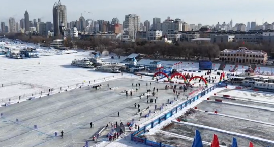 'HIT-Cambridge-Oxford Cup' Ice Dragon Boat Race opens