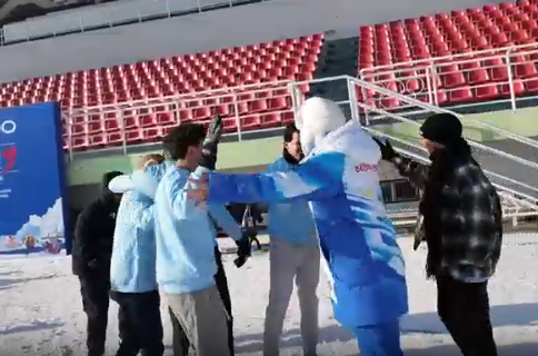 Vlog about one day of winter sports at HIT