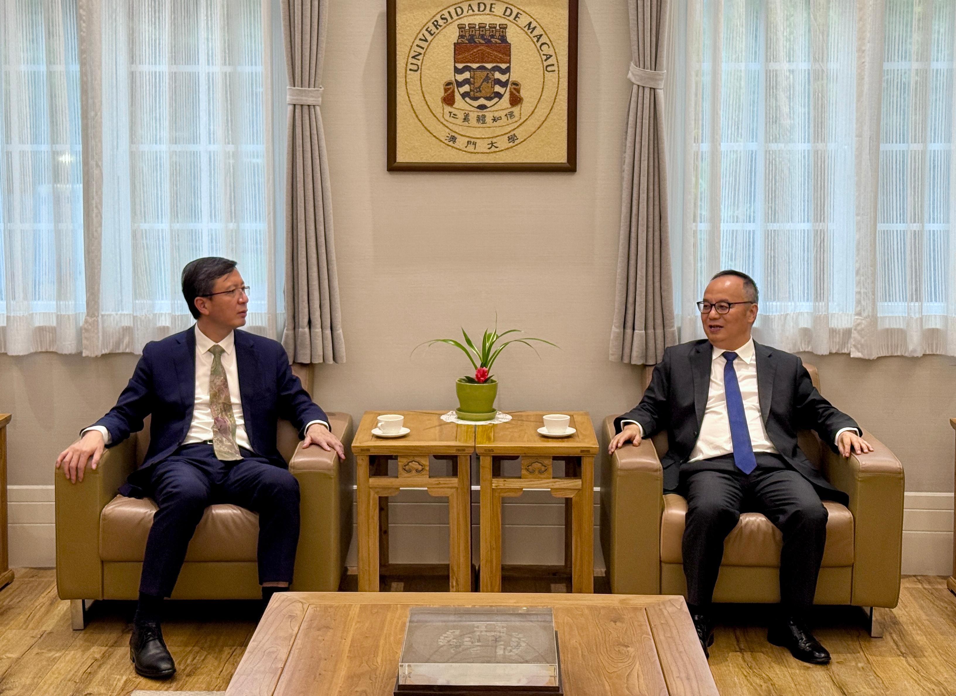 HIT delegation visits Macao for educational and research cooperation