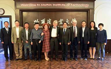 Representatives of Schaeffers Foundation and Professors form University of Cincinnati Visit HIT