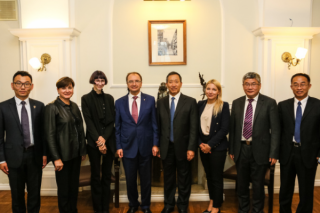 President ZHOU Yu Leads Delegation to Visit Russia to Sign Memorandum of Understanding on Joint Campus Construction between China and Russia in St. Petersburg, Harbin Institute of Technology