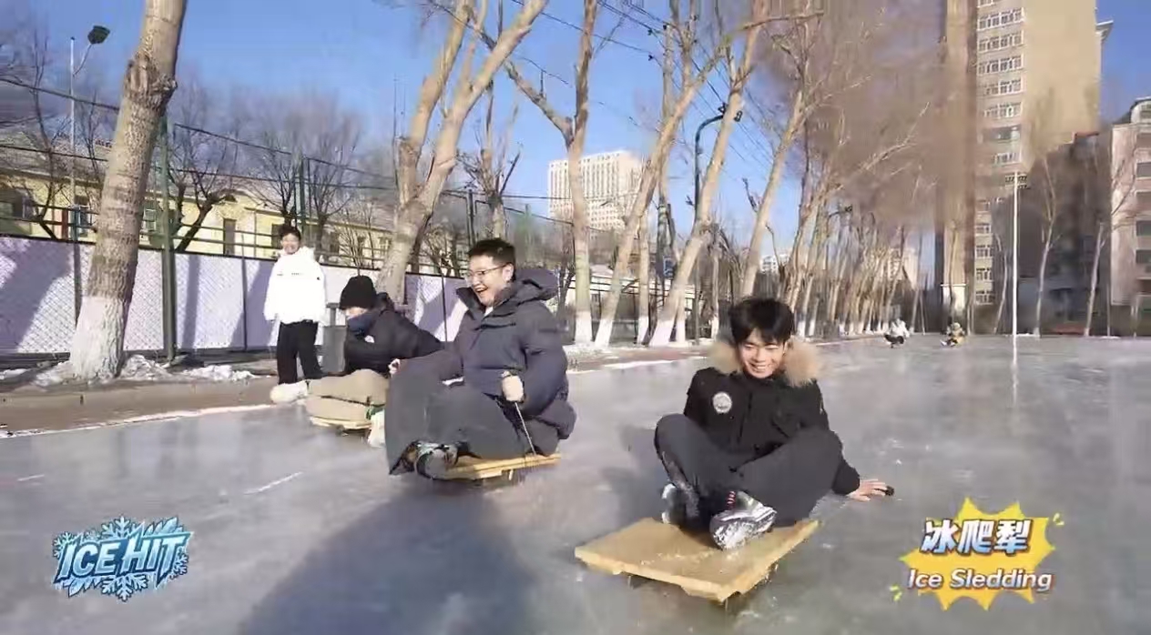 ICE HIT · Ice Sledding