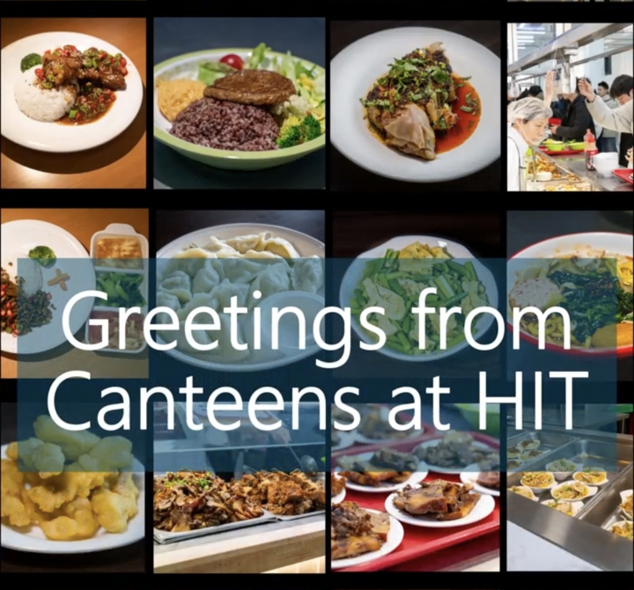 Greetings from HIT canteens