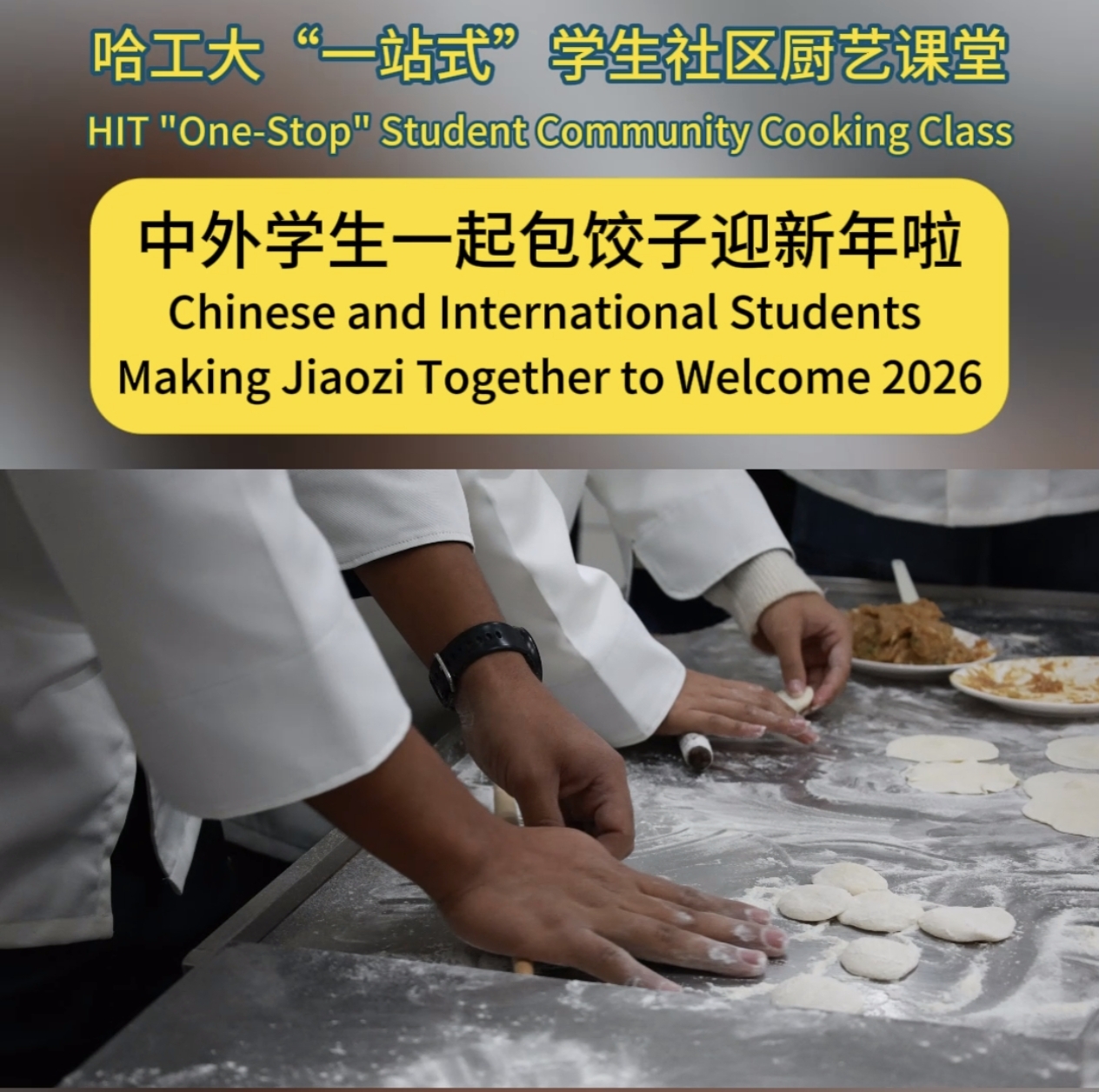 Dumplings for New Year's celebration